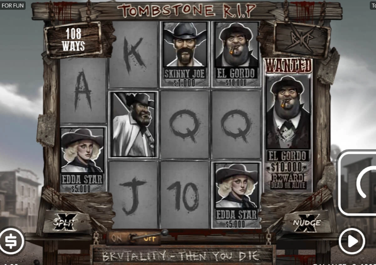 Tombstone R.I.P. слот